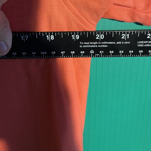 James Bark Coral Polo Shirt Men’s Small – Made in Peru, Blue Dog Logo, 100% Pima - Picture 3 of 6